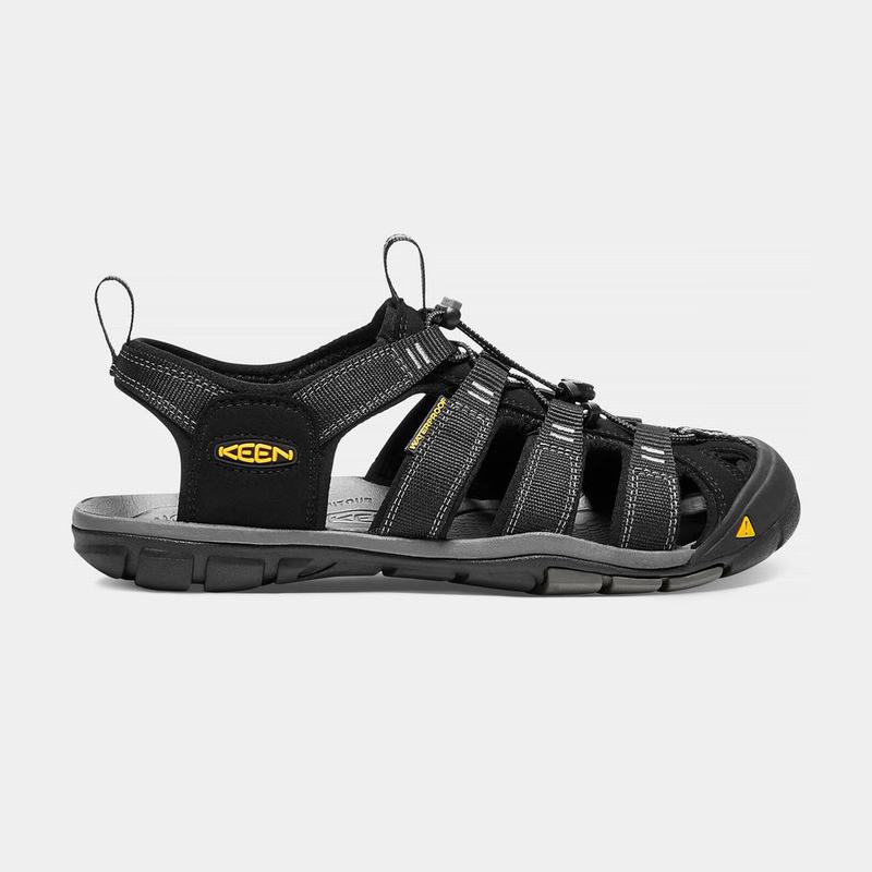 Keen Clearwater Cnx Mens Hiking Sandals Black Online NZ (2304-YKRAB)